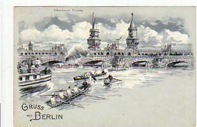 Berlin Friedrichshain Rudern Rudersport 1907