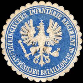1tes Thüringisches Infanterie Regiment No. 31 - Füsilier Bataillon