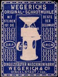 Wegerichs Original-Schrotmühle