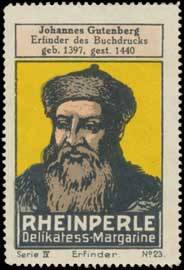 Johannes Gutenberg Erfinder des Buchdrucks