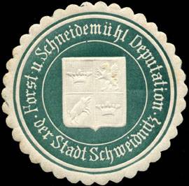 Forst und Schneidemühl Deputation der Stadt Schweidnitz