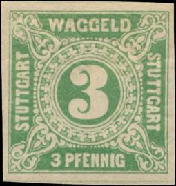 Waggeld 3 Pfennig