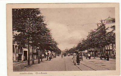 Amsterdam Niederlande Overtoom ca 1925