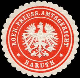 Koeniglich Preussisches Amtsgericht - Baruth