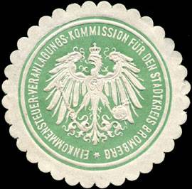 Einkommensteuer - Veranlagungs - Kommission für den Stadtkreis Bromberg