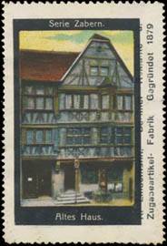 Altes Haus in Zabern