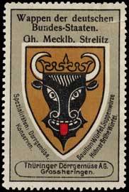 Wappen Gh. Mecklenburg Strelitz