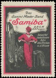 Das Sammt-Mieder-Band Samiba