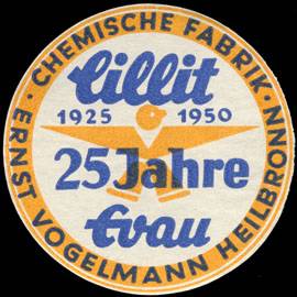 25 Jahre chemische Fabrik Ernst Vogelmann