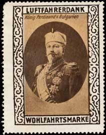 König Ferdinand von Bulgarien
