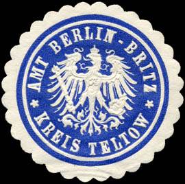 Amt Berlin - Britz - Kreis Teltow