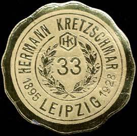 33 Jahre Hermann Kretzschmar - Leipzig