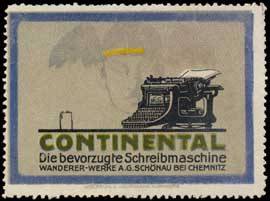 Schreibmaschine Continental