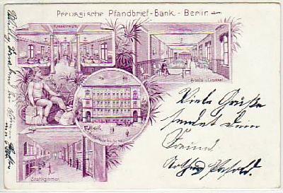Berlin Mitte Pfandbrief Bank 1899