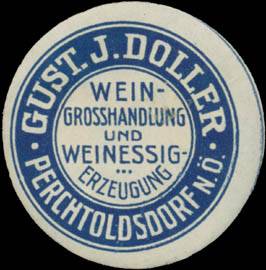 Gust. J. Doller Wein-Großhandlung