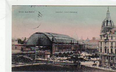 Berlin Mitte Friedrichstraße Bahnhof 1906