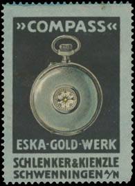 Compass Uhr mit Eska-Gold-Werk