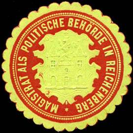 Magistrat als Politische Behörde in Reichenberg