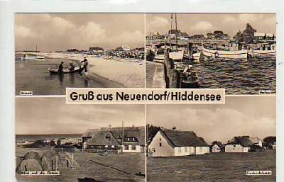 Neuendorf auf Hiddensee 1960