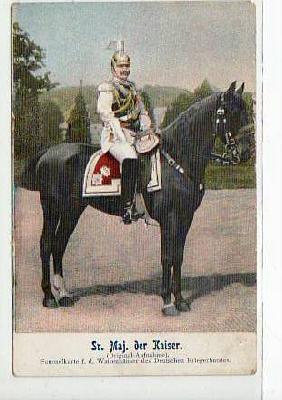 Adel Monarchie Kaiser Wilhelm Sammelkarte des Deutschen Kriegerb