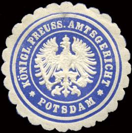 Königlich Preussische Amtsgericht - Potsdam