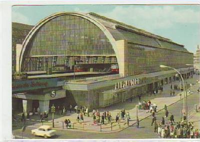 Berlin Mitte Alexanderplatz Bahnhof 1969