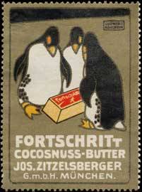 Fortschritt Cocosnuss - Butter