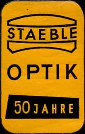 50 Jahre Staeble Optik