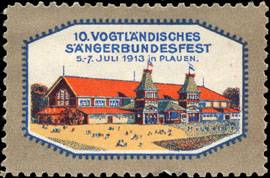 10. Vogtländisches Sängerbundesfest 1913 in Plauen
