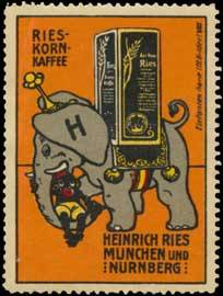 Ries Kornkaffee - Elefant