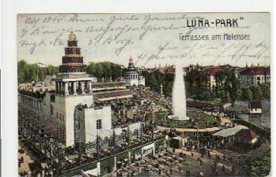 Berlin Wilmersdorf Luna-Park am Halensee 1915