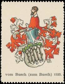 vom Busch (zum Busch) Wappen 1523