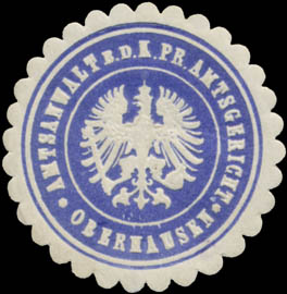 Amtsanwalt b.d. K.Pr. Amtsgericht Oberhausen