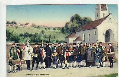 Altenburg Trachten Bauernhochzeit 1914