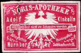 Noris - Apotheke Adolf Kinkelin - Nürnberg - Allopathie, Homöopathie