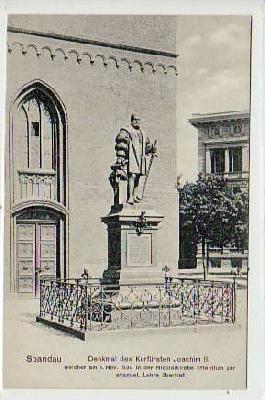 Berlin Spandau Kurfürst Joachim Denkmal 1910