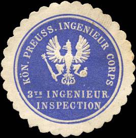 Königlich Preussische Ingenieur Corps - 3te Ingenieur Inspection
