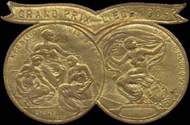 Goldene Medaille Grand Prix Exposition Universelle