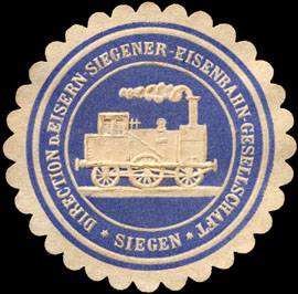 Direction der Eisern - Siegener - Eisenbahn - Gesellschaft - Siegen