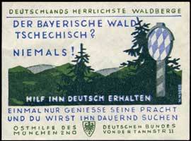 Der Bayerische Wald Tschechisch?