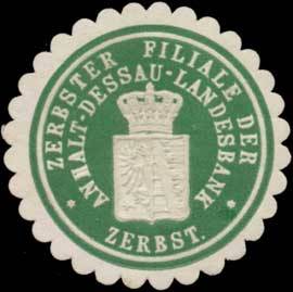 Zerbster Filiale der Anhalt-Dessau-Landesbank
