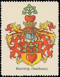 Hertwig (Sachsen) Wappen