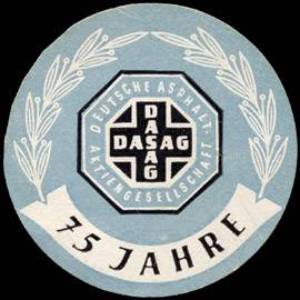 75 Jahre DASAG Deutsche Asphalt AG