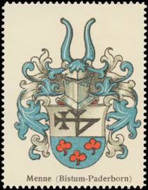 Menne (Bistum Paderborn) Wappen