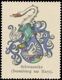 Schwanecke Wappen (Derenburg am Harz)