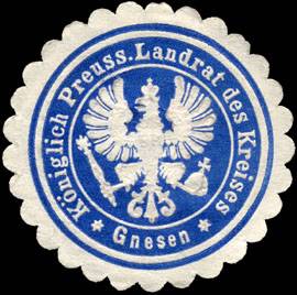 Königlich Preussischer Landrat des Kreises - Gnesen