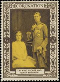 T.M. King George and Queen Elizabeth
