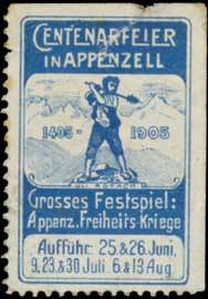 Centenarfeier in Appenzell