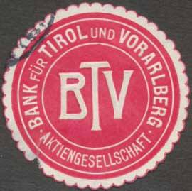Bank für Tirol und Vorarlberg AG BTV