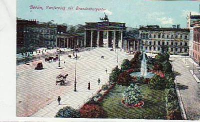 Berlin Mitte Brandenburger Tor 1915